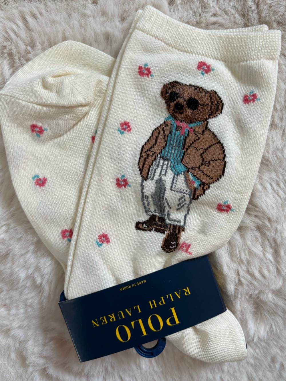 Polo Ralph Lauren Polo Bear Limited Edition Socks NWT